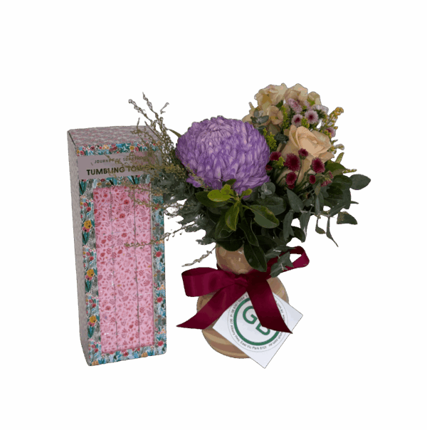 Tumbling Towers and Pretty Flowers