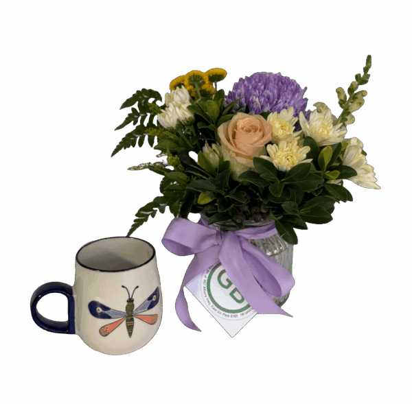 Moth and Meadow Posy Combo