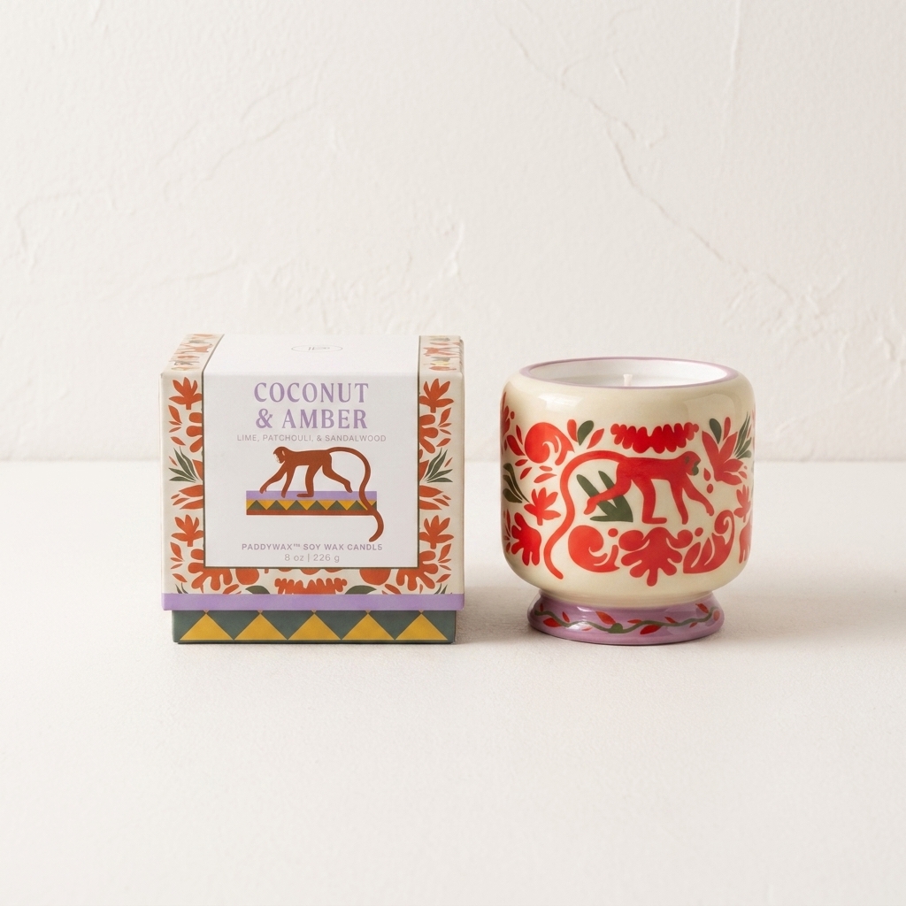 Paddy Wax A Dopo Candle - Coconut Amber