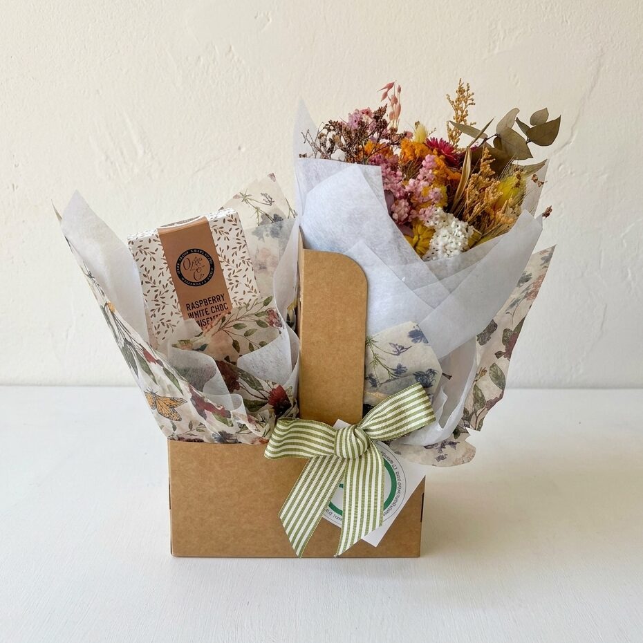 Petite Dried Carrier Set | Cookies | Mini Hamper | Same day hamper delivery Perth