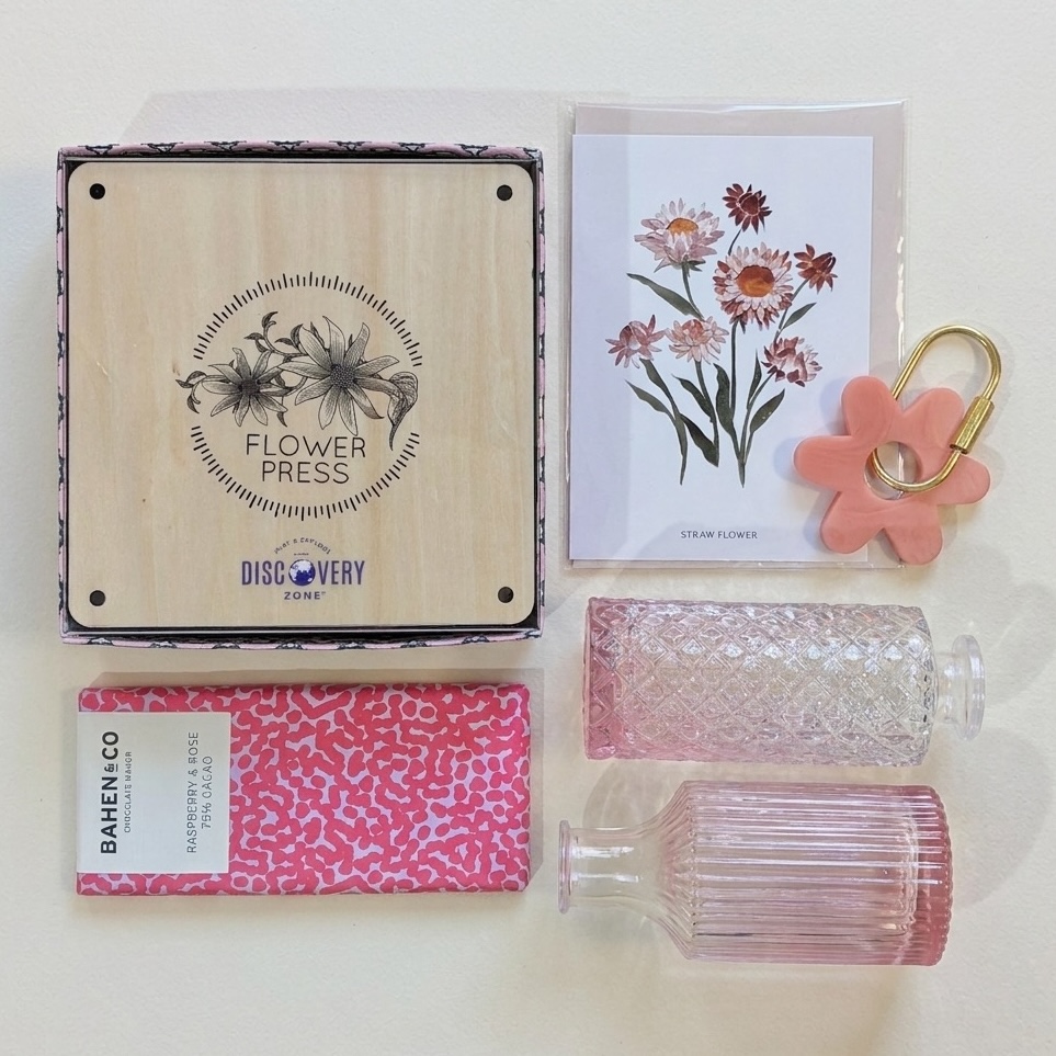 Forever Flower Press | Floral Themed Gift Set | Flower Press Gift Set