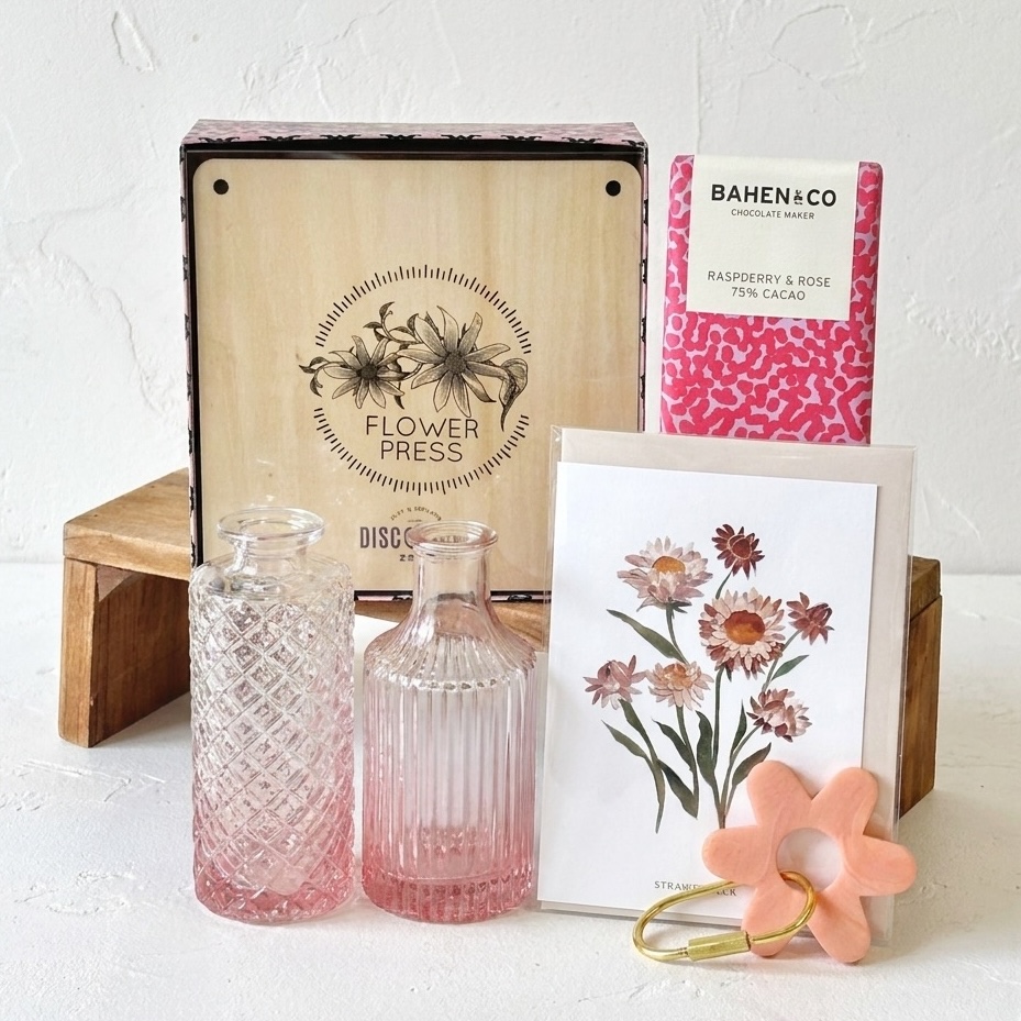 Forever Flower Press | Floral Themed Gift Set | Flower Press Gift Set