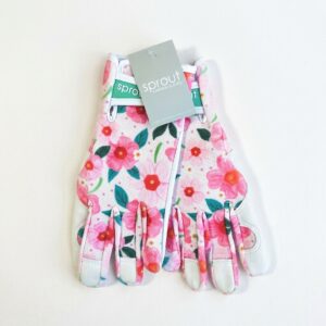 Sprout goat skin gardening gloves floral print