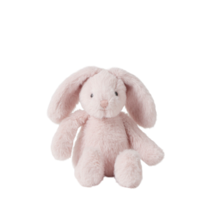 Jiggle & Giggle Baby Bunny Plushie Small - pink