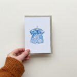 Baby Blue Greeting Card +$8.99
