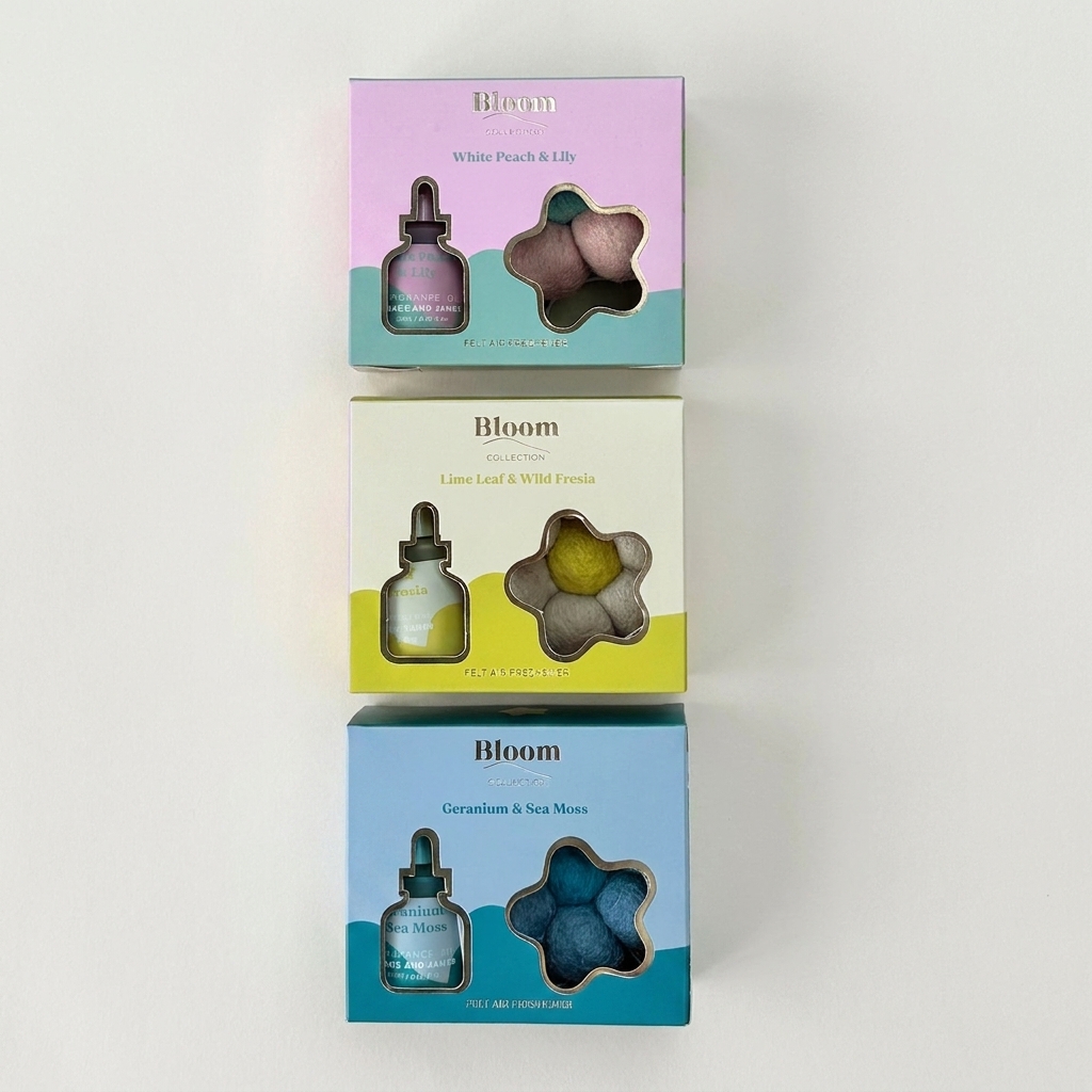 Bloom Collection Felt Air Freshener