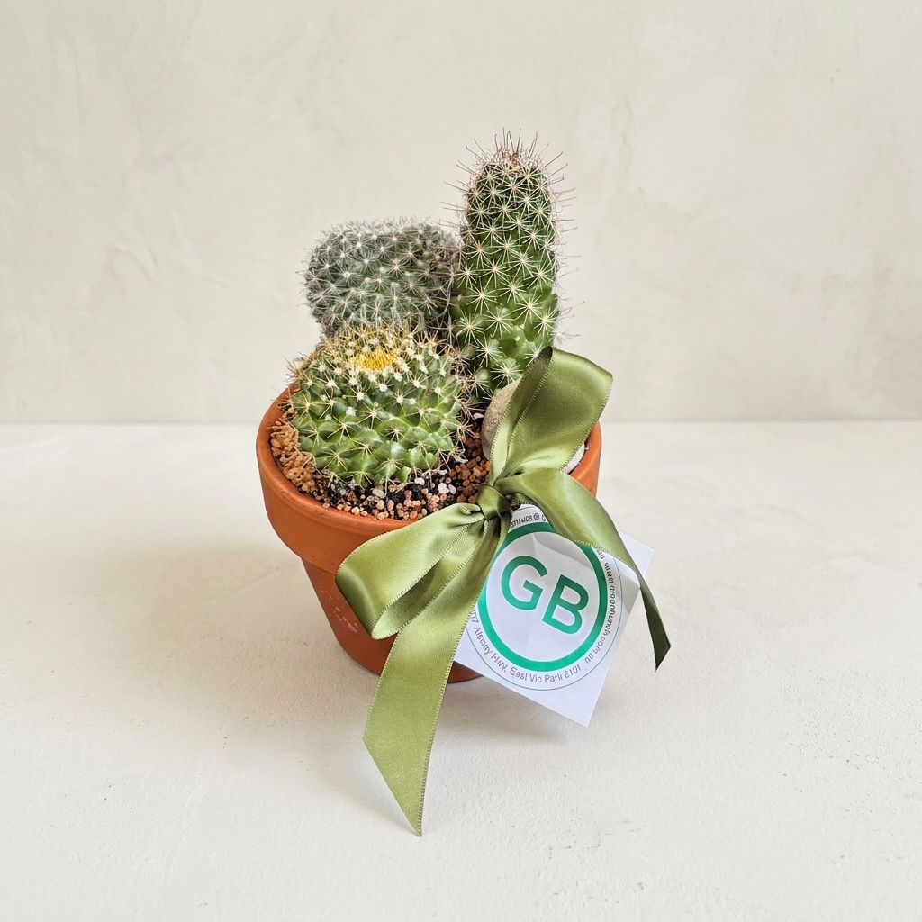 Cactus Bowl. Cactus in terracotta pot. Cactus delivered Perth.