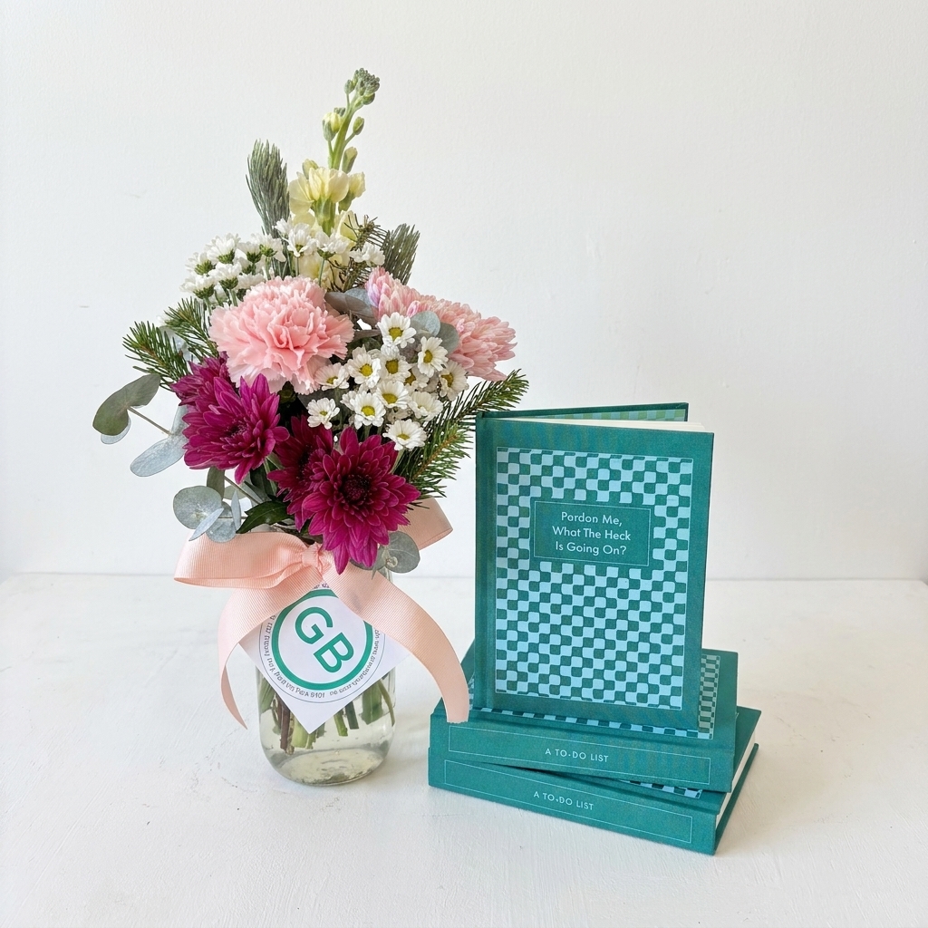 Back in Office | Petite Fresh Posy Jar & Notebook