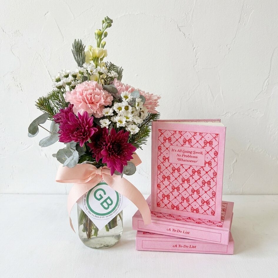 Back in Office | Fresh Posy Jar and Notebook It's All Going Swell Designworks 'To Do' Notebook