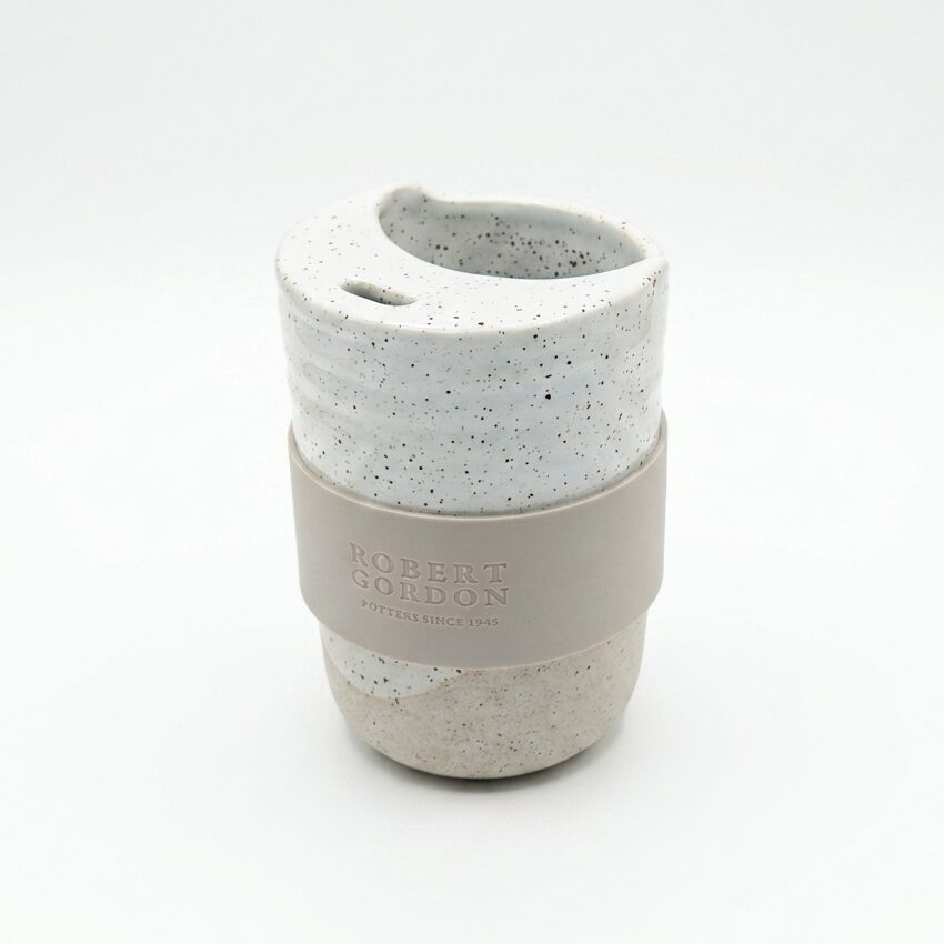 Robert Gordon Ceramic Keep Cup | White Speckle | Travel Mug