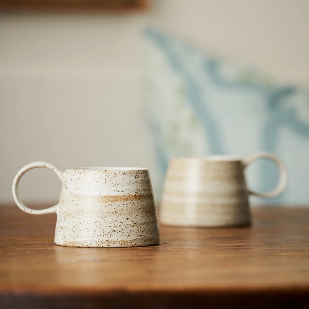 Robert Gordon Ceylon Ceramic Mug | White