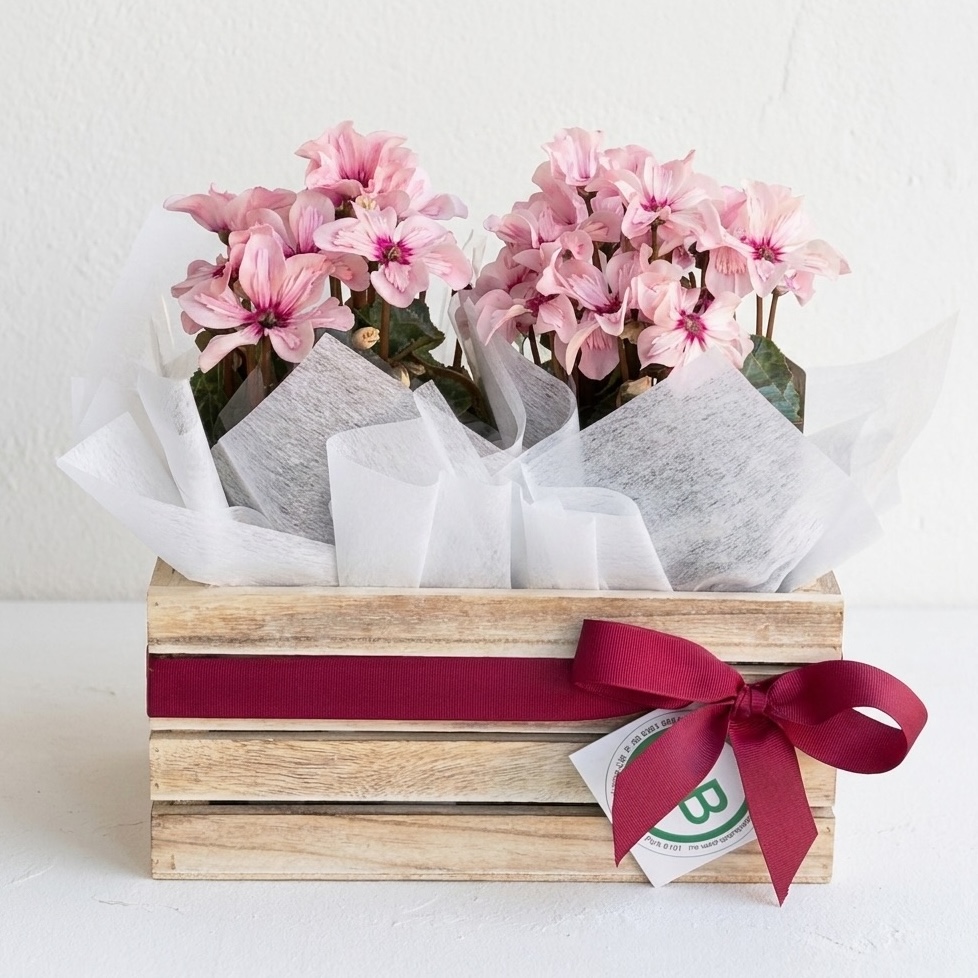 Provincial Colour Plant Hamper - Cyclamen