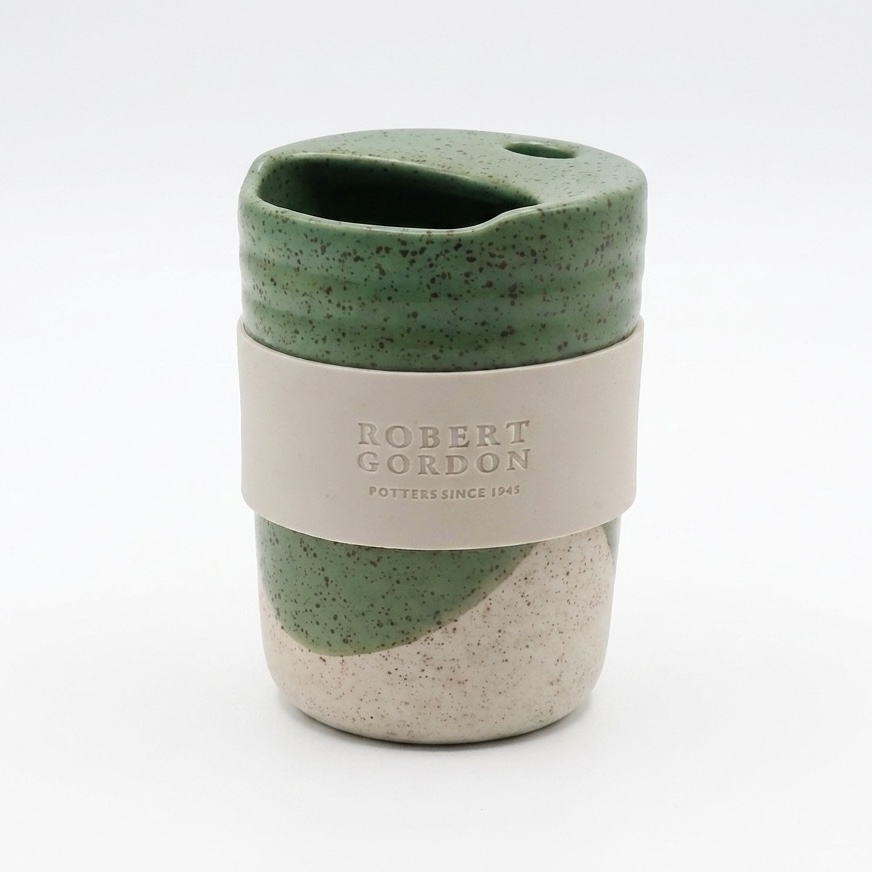 Robert Gordon Ceramic Keep Cup | Green | Travel Mug