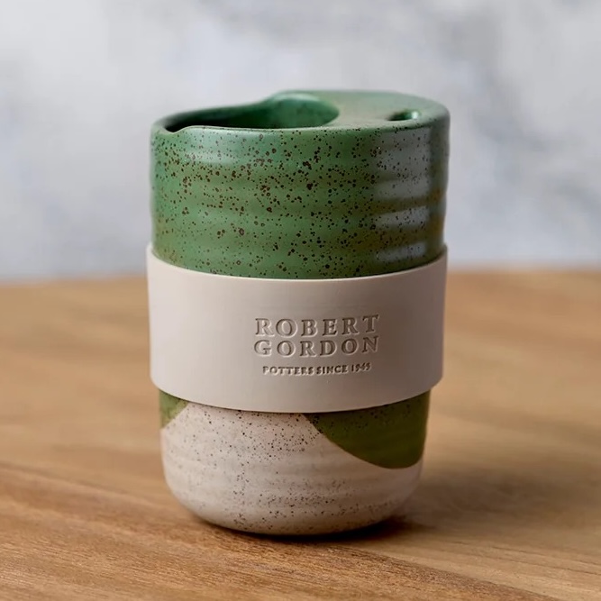 Robert Gordon Ceramic Keep Cup | Green | Travel Mug