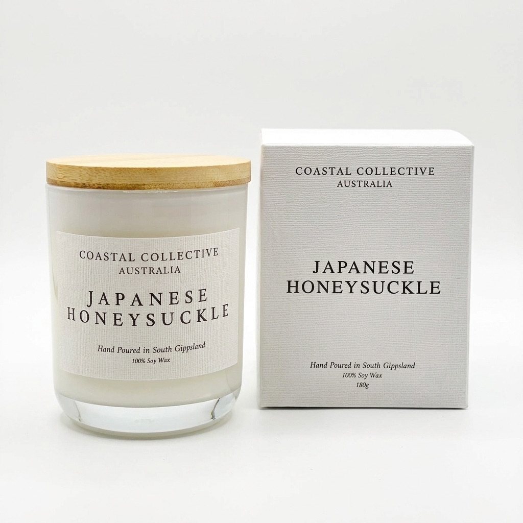 Coastal Collective Jar Candle | Japanese Honeysuckle