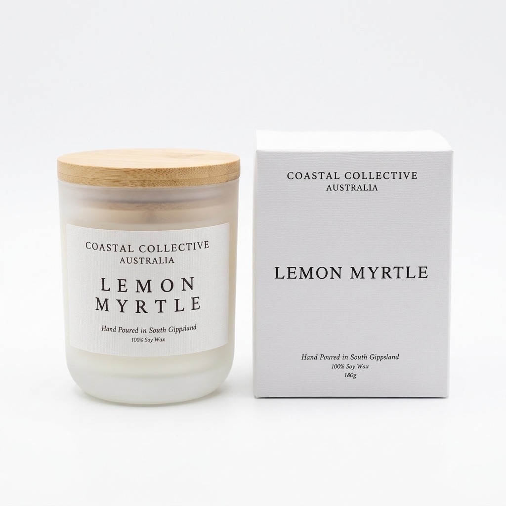 Coastal Collective Jar Candle | Lemon Myrtle
