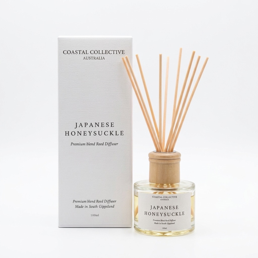 Coastal Collective Reed Diffuser | Japanese Honeysuckle