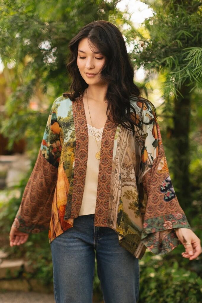 Market of Stars - Secret Garden Pixie Duster Crop Kimono