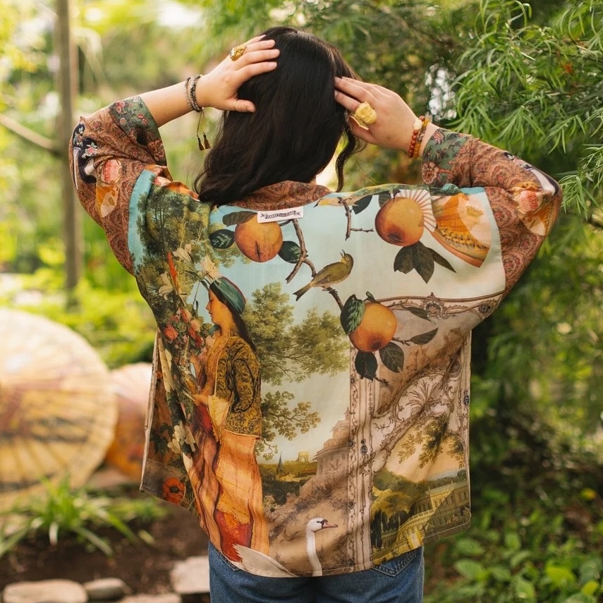 Market of Stars - Secret Garden Pixie Duster Crop Kimono