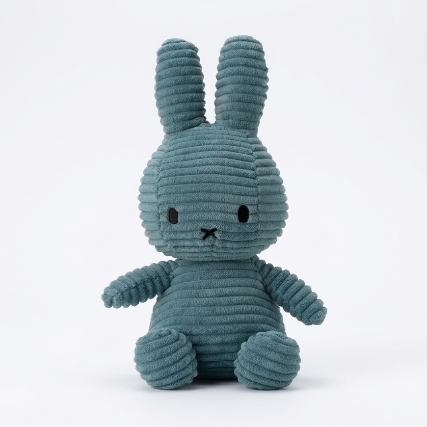 Miffy ECO Corduroy Plushie | Aviator Blue