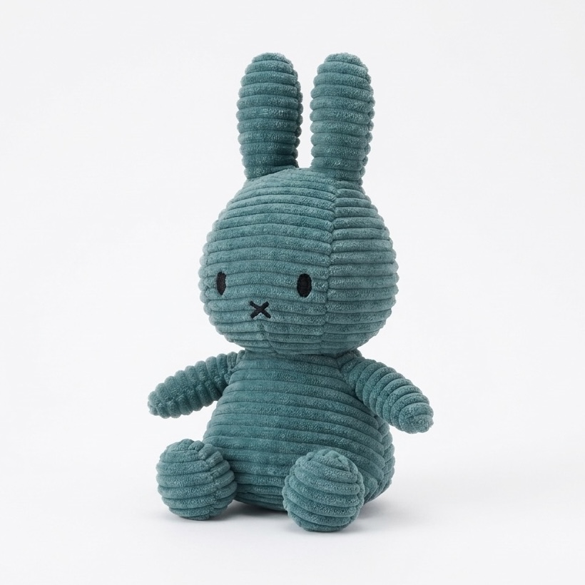 Miffy ECO Corduroy Plushie | Aviator Blue