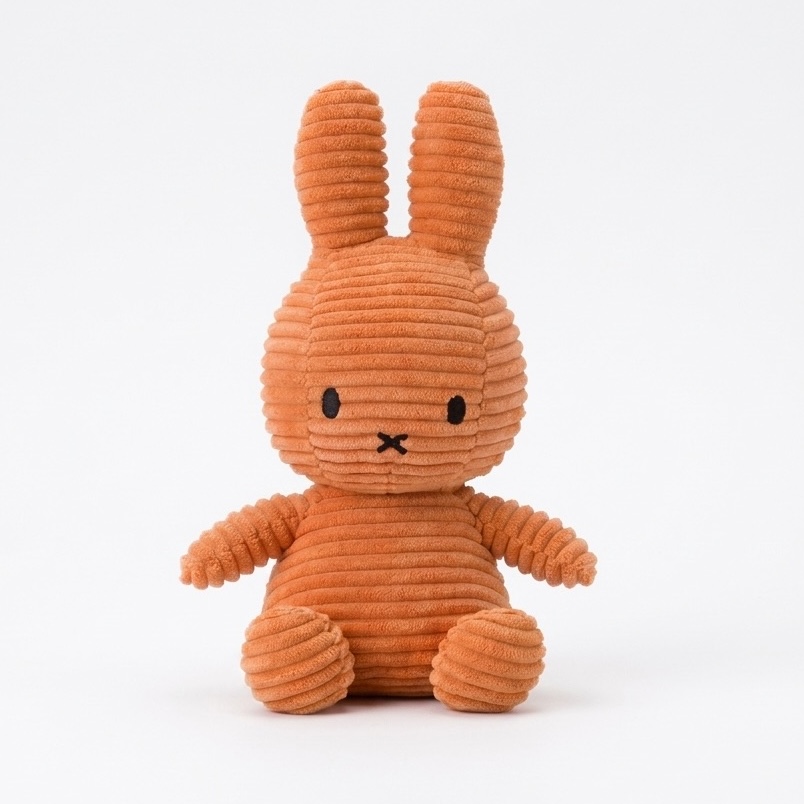 Miffy ECO Corduroy Plushie | Pumpkin