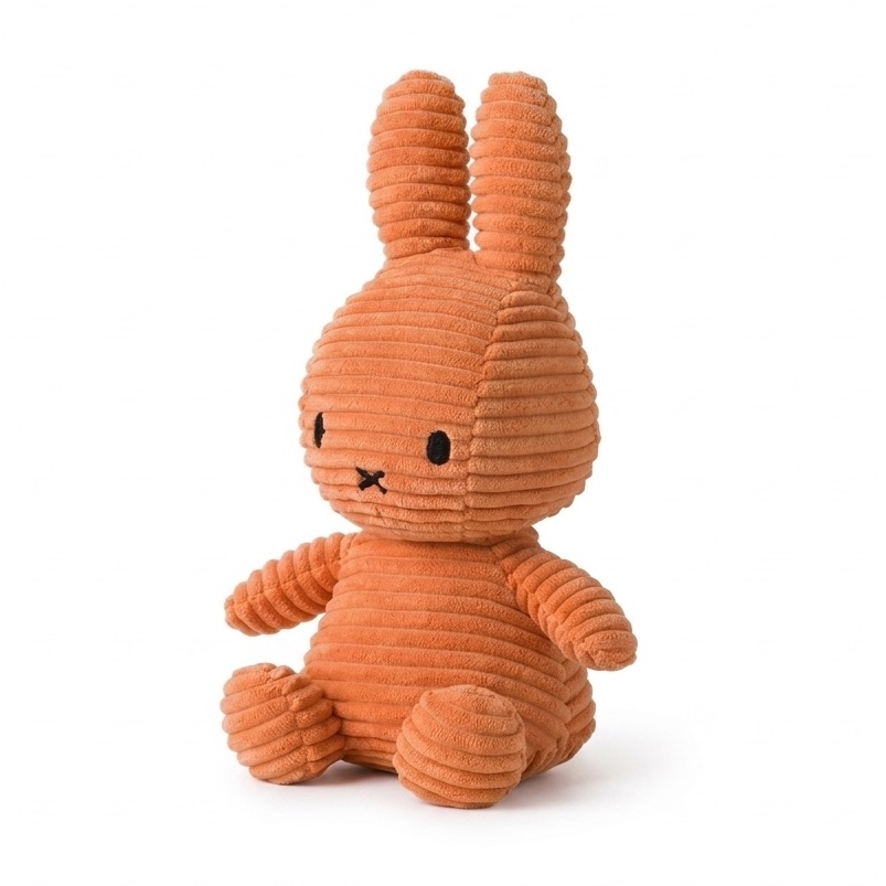 Miffy ECO Corduroy Plushie | Pumpkin