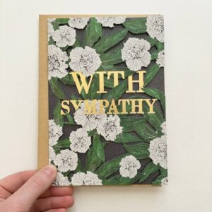 Alljoy Design Paper-Cut Greeting Card | With Sympathy
