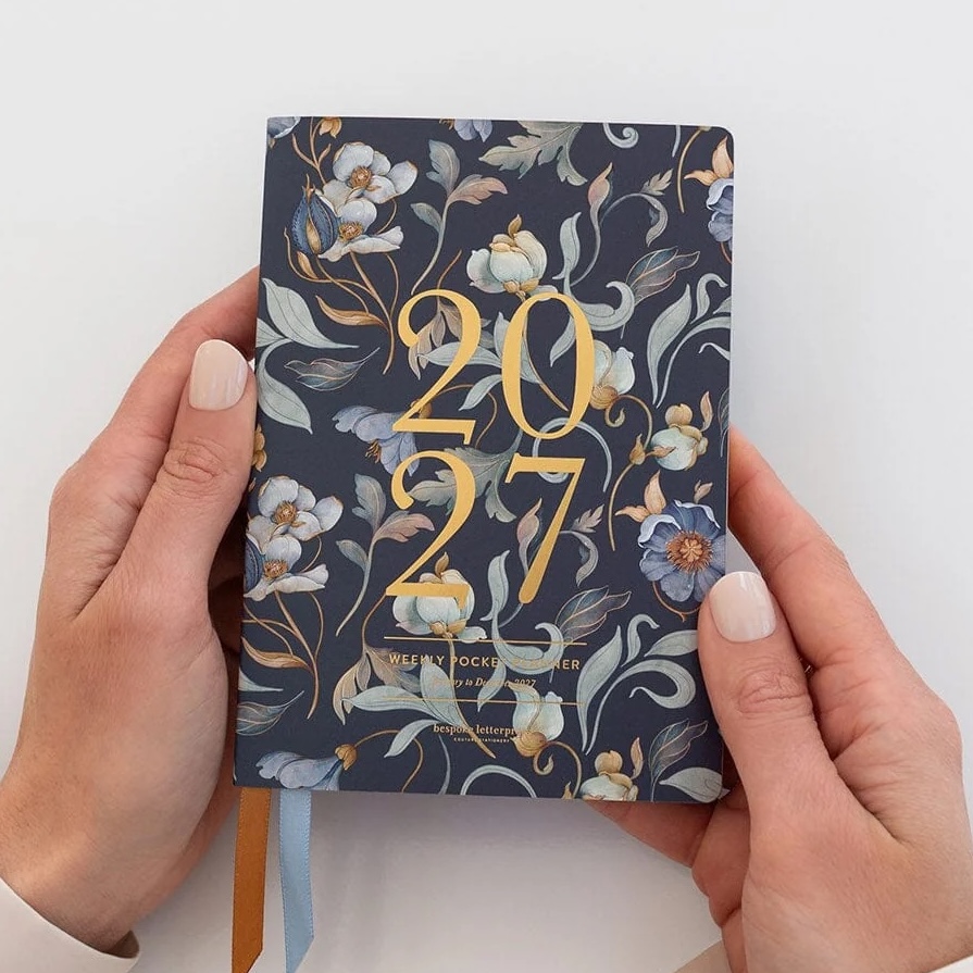 2027 Pocket Planner | Bespoke Letterpress | Somerset Estate