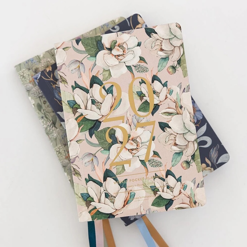 2027 Pocket Planner | Bespoke Letterpress