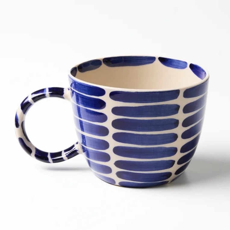 Chino Mug Boss Blue Stripe | Jones & Co