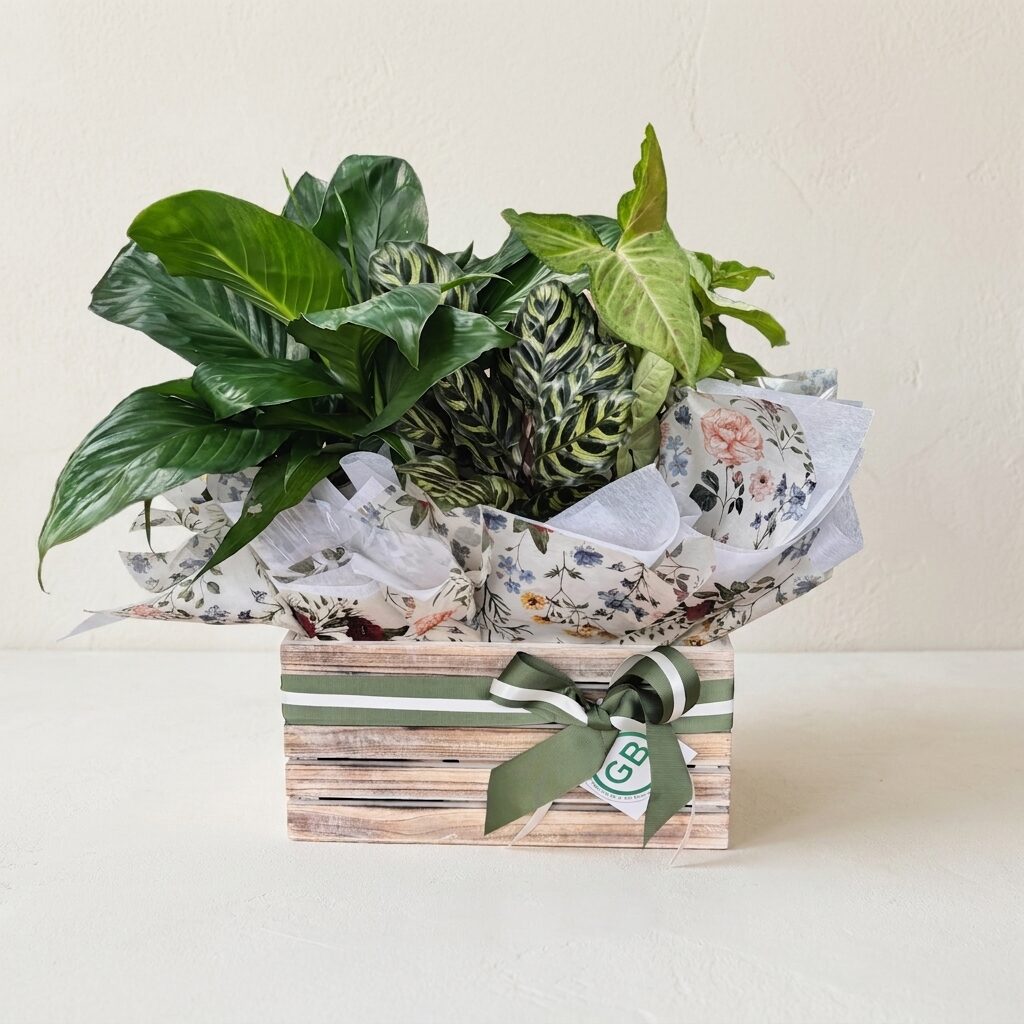 The Plant Hamper - Signature | Same Day Plant Hamper Delivery Perth | Corporate gifting