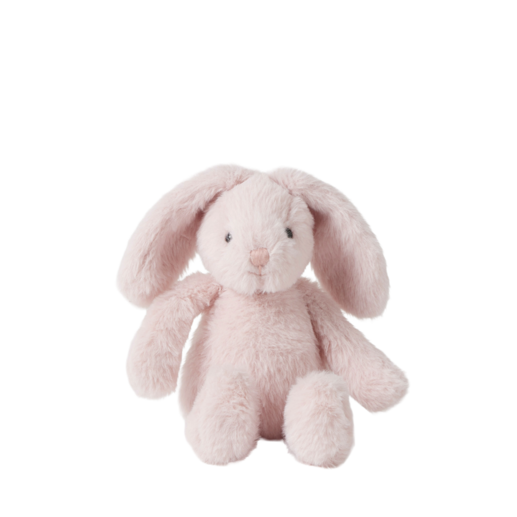 Jiggle & Giggle Baby Bunny Plushie Small - pink